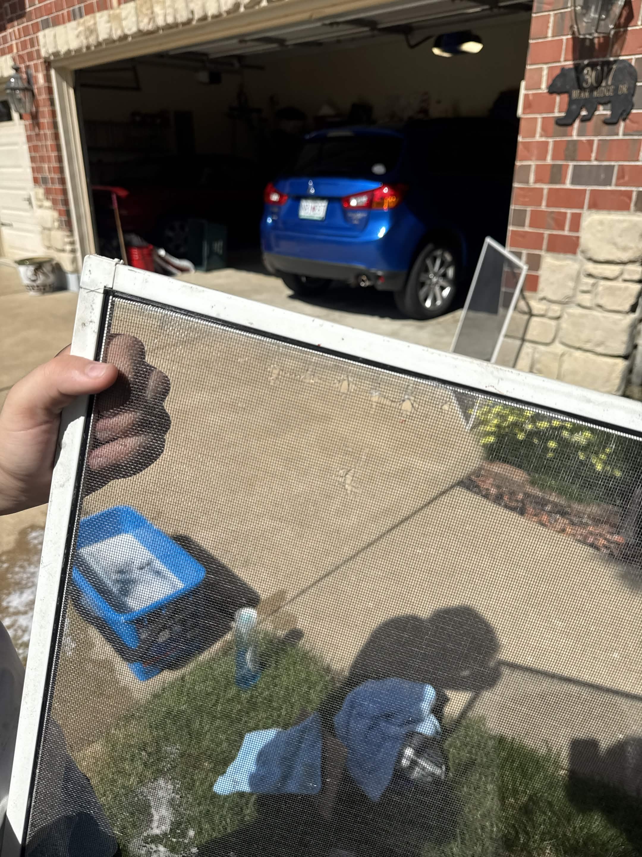 Screen cleaning