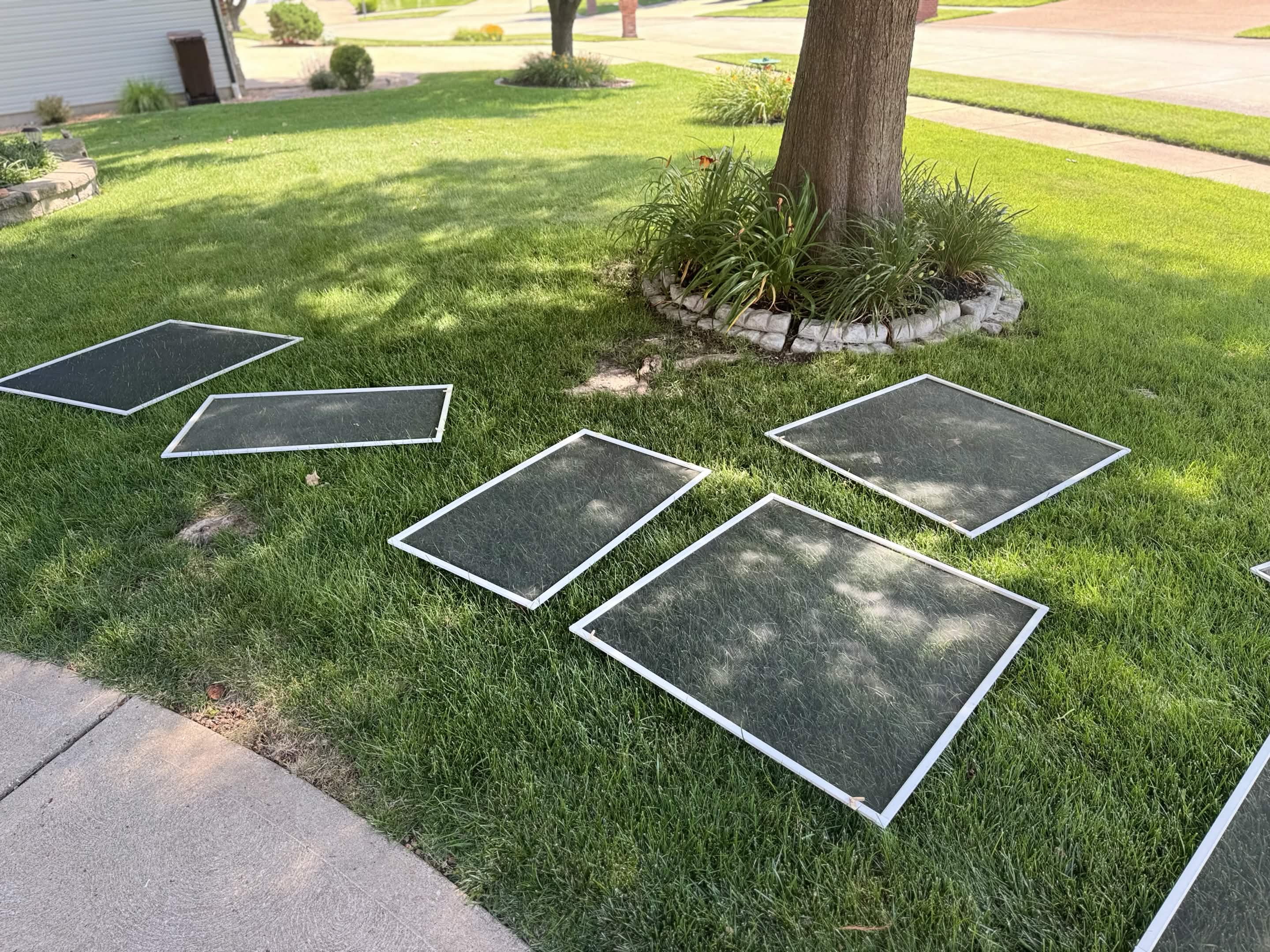 Screen cleaning